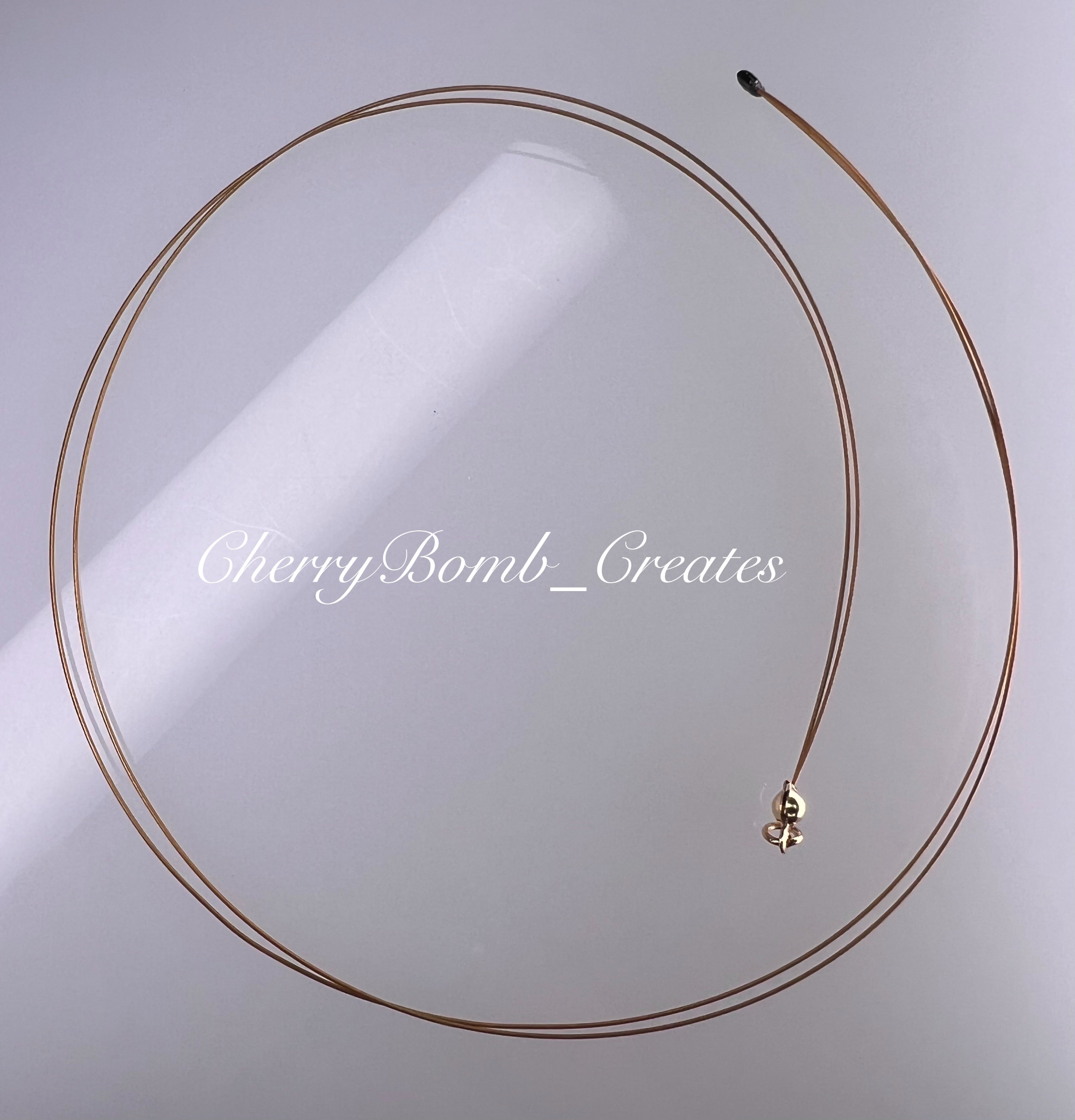 Gold Extension Loop replacements 3pk
