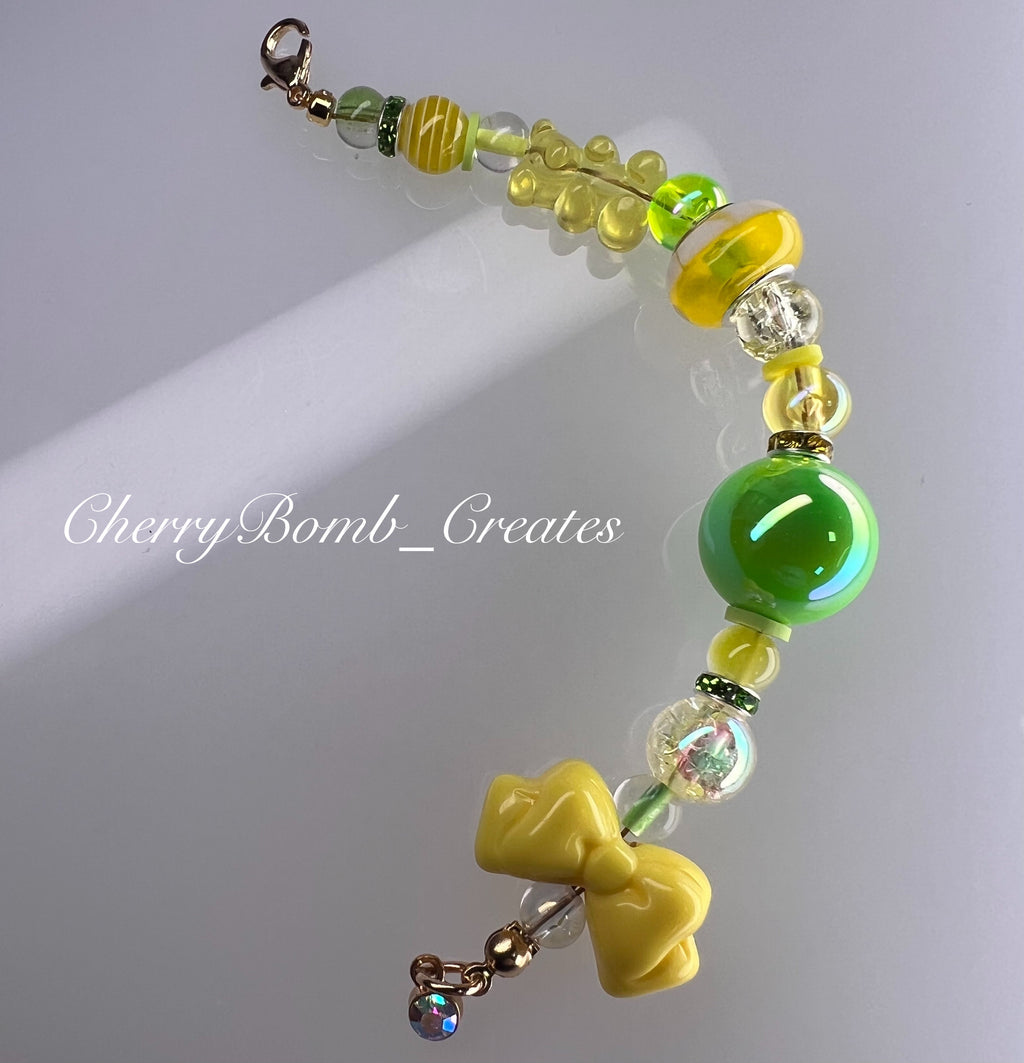 Lemon Lime 1 - hair extension loop tool