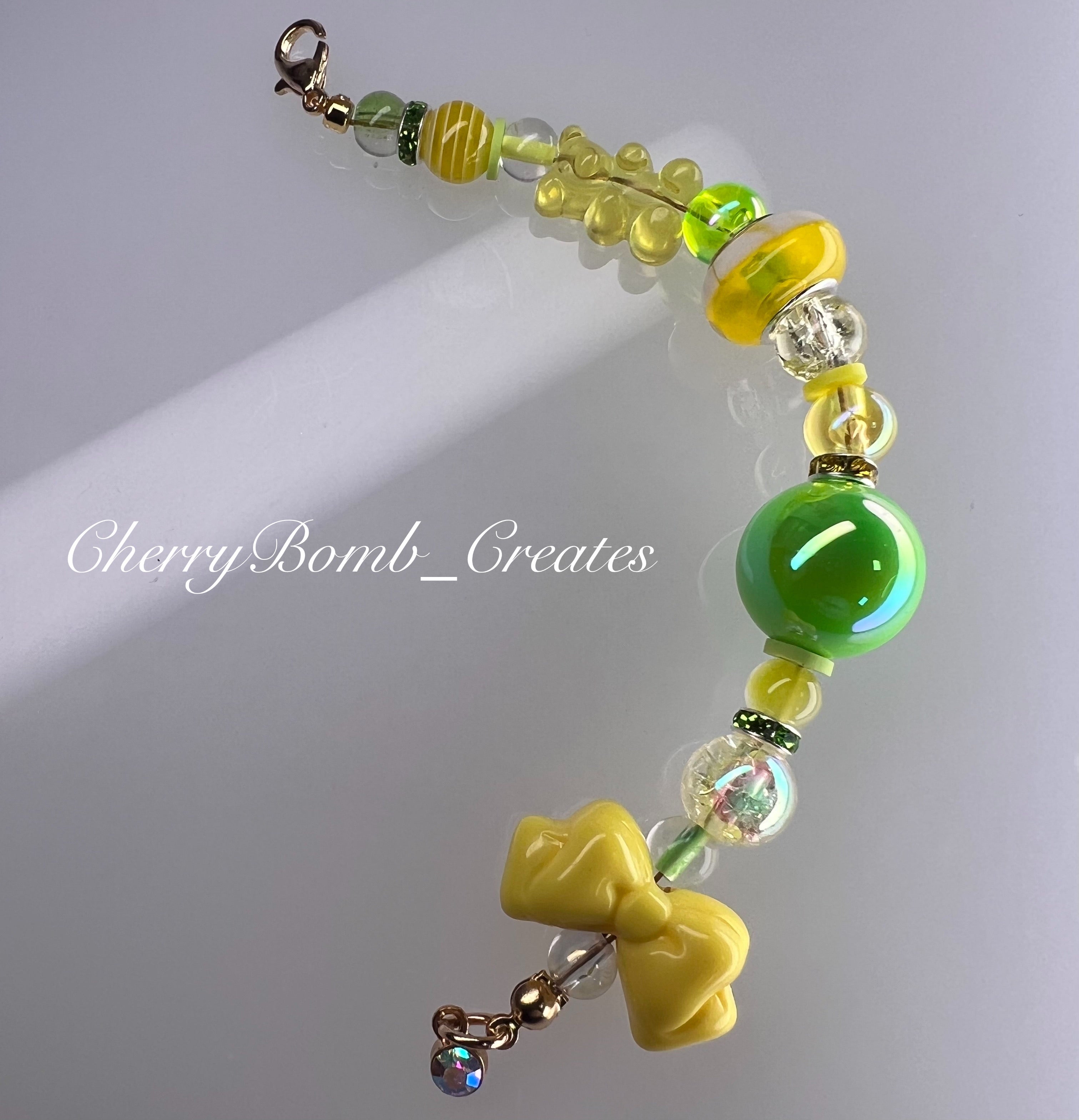 Lemon Lime 1 - hair extension loop tool