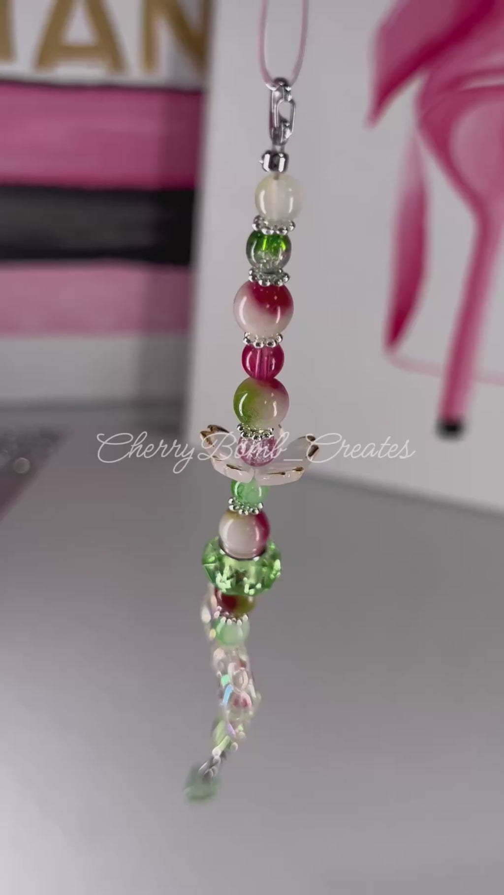 Watermelon 1 - hair extension loop tool