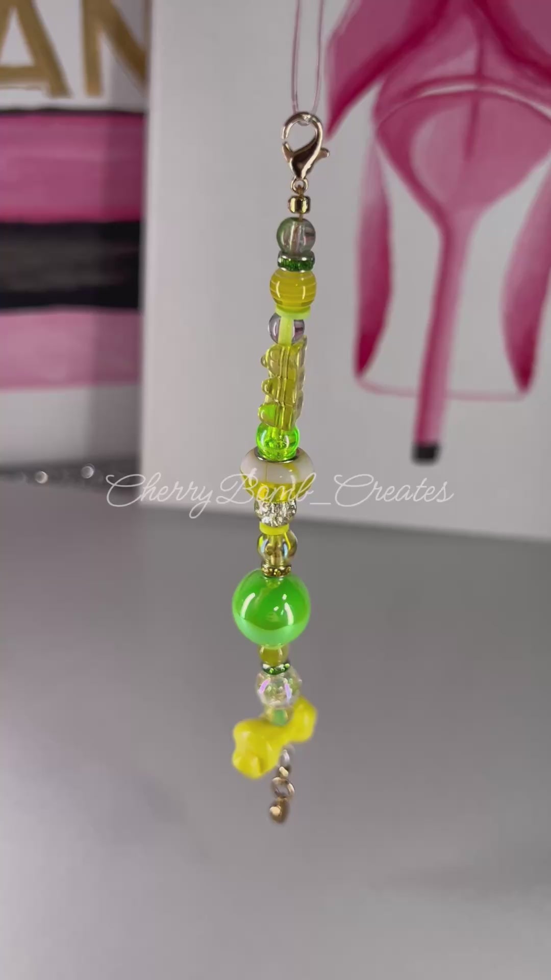 Lemon Lime 1 - hair extension loop tool
