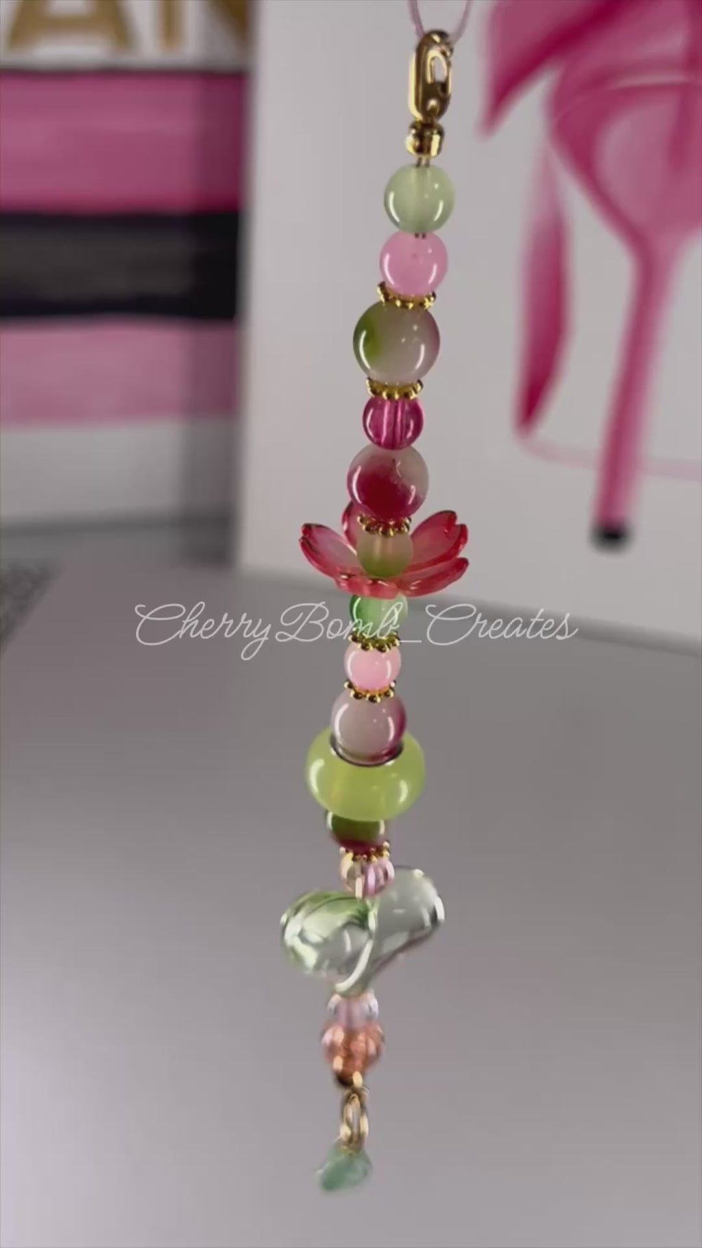 Watermelon 2 - hair extension loop tool